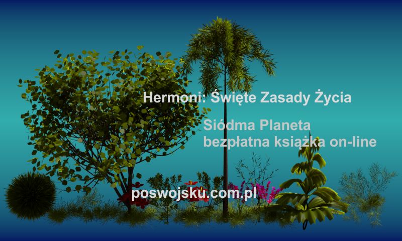 Siódma Planeta grafika z logo Hermoni Naturalne Zasady Życia poswojsku.com.pl
